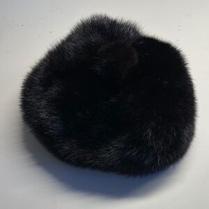 Vintage 1950's-60's mink hat